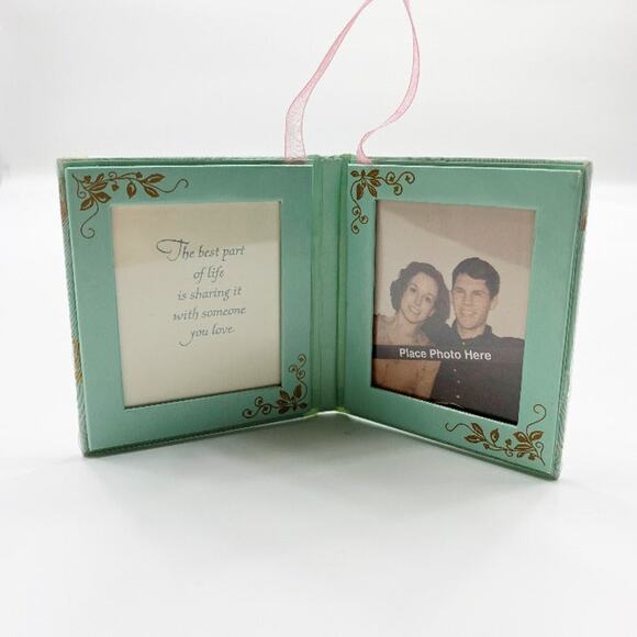 Hallmark Gentle Lullaby, Angel Of Inspiration, Our Love Story Keepsake Ornaments - Picture 6 of 8